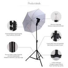 Suporte de estúdio para fotografia, suporte para flash, guarda-chuva, tripé, 170cm, pés, envio direto 2024 - compre barato