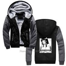 XVideos Hoodie Anime Hinata Waifu Material Ahegao Vintage Style Natural hoodies Men winter Keep Warm thicken Sweatshirts 2024 - buy cheap