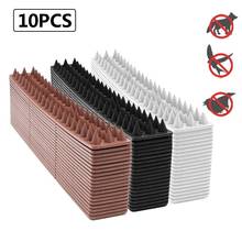 10Pcs Durable Bird Spike Wall Fence Spikes Yard Practical Thorn Pads for Anti Cat Dog Climbing Security on Wall Window Railing 2024 - buy cheap