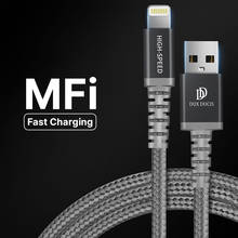for iPhone 12 11 X XR PRO Max iPad Lightning Cable MFi Fast Charging Type C USB C to Lightning Cable  MFI Data Line 2024 - buy cheap
