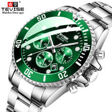 Luxury Brand Tevise Men Automatic Mechanical Watch Stainless steel Multifunction Business Men Clock Relogio Masculino 2024 - buy cheap