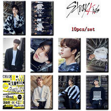 Álbum kpop Straykids de PVC, 1 unidad, Cle: LEVANTER, Levi BANG, CHAN, Lee, saber, Hwang, Hyundai Jin, pegatinas para tarjetas de cristal, Bus 2024 - compra barato
