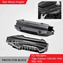 For TRIUMPH Tiger Explorer 1200 800 1050i 955i 1050i Motorcycle Crash Bar Bumper Engine Guard Protector Decorative Block 25mm 2024 - buy cheap