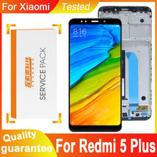 Pantalla de repuesto para Xiaomi Redmi 5 PLUS, montaje de digitalizador con pantalla táctil LCD de 100% pulgadas, 5,99 probado 2024 - compra barato