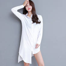 Plus Size 5XL Sexy Sleepwear Women Long Sleeve Nightgown Button Down Night Shirt Sleep Shirt Soft Sleep Tops Blouse Top Wedding 2024 - buy cheap