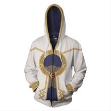 Game Fire Emblem Cosplay Hoodie 3D Print Hooded Pullover Jacket Unisex Casual Sweatshirt Zipper Up Hoodie 2024 - buy cheap