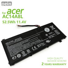 Oein-batería portátil de alta calidad para Acer Aspire, VN7-571, VN7-571G, VN7-591, VN7-591G, KT.0030G.001, 11,4 V, AC14A8L 2024 - compra barato