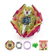 Tablete toupie beyblade superking b111 impulsionador aleatório 10 sieg xcalibre .5b. em emissor pode ser combinado brinquedo de natal para crianças 2024 - compre barato