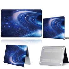Blue Planet Pattern Fasion PVC Anti-slip Laptop Case For Apple Macbook 12/Air 11 13 A2337/Pro 13(A2251 A2289) 15 16/Pro 13 A2338 2024 - buy cheap