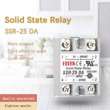 SSR -10DA/25DA/ 40DA DC control AC SSR white shell Single phase Solid state relay WITHOUT plastic cover 2024 - buy cheap
