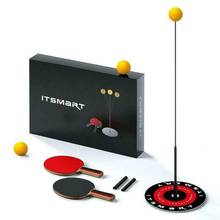 Table Tennis Rebound Trainer Equipment Robot Tennis Paddle PingPong Rebound Trainer Fixed Shaft indoor Training Accessories 2024 - buy cheap