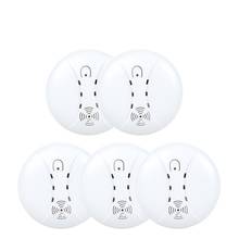5pcs Wireless Fire Protection Smoke Detector Portable Alarm Sensor for 433MHz WIFI GSM Office Home Security Fire Alarm System 2024 - buy cheap