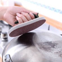 Cepillo de limpieza de esponja de esmeril Nano con mango, esponja mágica de melamina para fregadero, olla de lavado excepto esponja de óxido para herramientas de cocina 2024 - compra barato