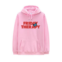 FRIDAY THERAPY Hoodie Men Women High Quality Hooded Long Sleeves Sweatshirt Brockhampton Hip Hop Hoodies Streetwear Fleece Hoody 2024 - buy cheap