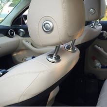 Car Headrest Lifting Button Adjusting Decorative Cover Trim for Mercedes Benz C Class W205 C180 C200 C260 GLC 2015-19 E W213 Hot 2024 - buy cheap