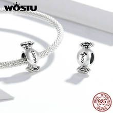 WOSTU Silver 925 Jewelry Sweet Candy Charms for Original Snake Bracelet & Bangle Women Silver Jewelry DIY  Making BNC353 2024 - buy cheap