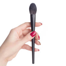 04 Professional Handmade Makeup Brushes Soft Saikoho Goat Hair Blush Highlighter Brush Ebony Handle Cosmetic Tool Make Up Brush 2024 - buy cheap