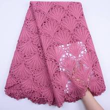 Best Onion Nigerian Lace Fabric 2020 High Quality African Lace Fabric French Water Soluble Net Lace Fabric For Prom Dress S1799 2024 - buy cheap