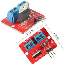 Умная электроника на возраст от 0 до 24V Топ Mosfet Кнопка IRF520 драйвер MOS модуль для MCU ARM Raspberry Pi для Arduino DIY Kit 2024 - купить недорого