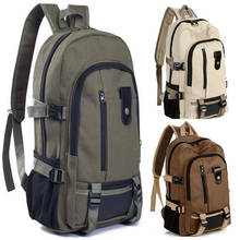 men canvas backpacks Travel Rucksack Multifunctional Casual school backpack  teen girls backpacks laptop computer bag 2024 - buy cheap
