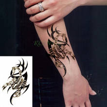 Waterproof Temporary Tattoo Stickers scorpion insect animal Fake Tatto Flash Tatoo Body Art tattoos for Girl Women Men kid 2024 - buy cheap