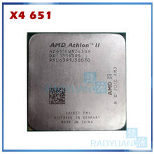 Процессор AMD Athlon X4 651 X4 651K X4 651X, процессор с четырехъядерным процессором, 3,0 ГГц, 100 Вт, AD651KWN43GX AD651XWNZ43GX, разъем FM1/905pin 2024 - купить недорого