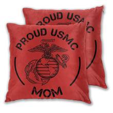 Funda de almohada USMC Mom-Marines, cojines decorativos para sofá 2024 - compra barato