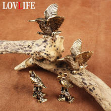 Vintage Brass Bird Keychain Eagle Pendant Woodpecker Hanging Jewelry Car Key Chain Ring Men Women Fashion Keyring Birthday Gifts 2024 - buy cheap