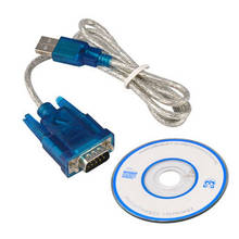 USB a puerto serie RS232, Cable macho de 9 pines, convertidor de adaptador de puerto Serial COM 2024 - compra barato