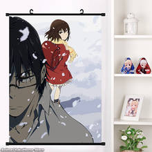 Pôster de parede do anime boku dake ga inai, machi, fujinuma, satsuper, katagultra, airi, hinazuki, kayo, mural, decoração para casa, presente 2024 - compre barato