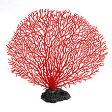 Tanque de acuario de árbol de Coral, simulación de resina Artificial, decoración suave, ornamento C6UE 2024 - compra barato