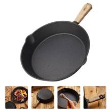 Cast Iron Pan Durable Frying Pan Pancake Pan Multi-functional Steak Pan Egg Pan For Camping Outdoor Kitchen 2024 - buy cheap