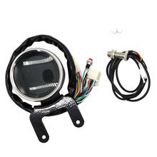 Multi-functions LED Motorcycle Speedometer Odometer Fuel Gauge Signal Light 2024 - buy cheap