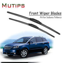 1Set Rubber Car Front Wiper Blade Kit For Subaru Tribeca 2015 2014-2006 Windscreen Cleaning Brush Insert Strip Auto Accessories 2024 - buy cheap