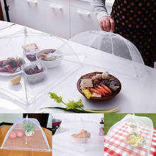 1Pc Folding Food Covers Pop-Up Umbrella Shape Mesh Screen Food Coverage Picnic Kitchen Anti-Fly Mosquito Food Protector Net 2024 - buy cheap