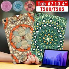 Mandala Print Pattern Case for Samsung Galaxy Tab A7 10.4 2020 T500 SM-T500 SM-T505 Funda Tablet Cover Case 2024 - buy cheap