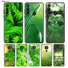 Green Natural Cute Plant For Motorola G9 G8 G Stylus Power One Fusion Hyper Edge E7 E6 5G Plus Play Lite Phone Case 2024 - buy cheap