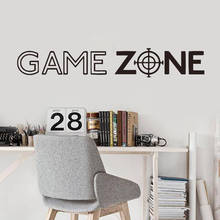 Game Wall Decals Decor Nursery Children Room Boys Gaming Room Vinyl Wardrobe Art Shooting Game Stickers Home Decoration Y550 2024 - buy cheap