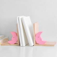 Bookends livro de armazenamento de espaço-economia de madeira decoração de mesa prático estante para a escola prateleira de madeira rack de armazenamento de livros 2024 - compre barato