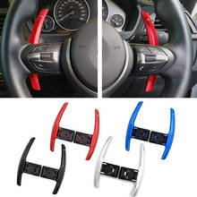 2pcs For BMW I8 X1 X2 X4 X5 X6 F31 F30 F12 F13 F20 F21 F45 F34 F32 F33 F07 F02 F01 Auto Steering Wheel Paddle Shift Extension 2024 - buy cheap