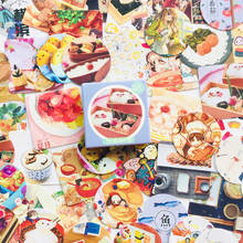 Adesivos decorativos bento japoneses, adoráveis e deliciosos diy para scrapbooking e álbum, adesivos de festa para crianças 2024 - compre barato