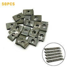 50PCS Fastener U Nut Self Tapping Screw Spire Clip Interior Trim Fastener Clip Car Body Panel Spring Plate Car Fastener Clip New 2024 - buy cheap