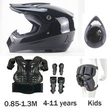 Latka-armadura de Protección corporal para niños y bebés, protector de cabeza, chaleco DH MTB, protector de codo y rodilla, BMX 2024 - compra barato