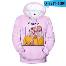 New Marcus Martinus 3D Hoodies Men Women Fashion Casual Hoodie Hip Hop 3D Hoodie Marcus Martinus 3D Print Hoodie Sweatshirt Tops 2024 - buy cheap