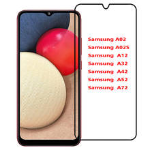 2 шт. 3D полностью наклеиваемая поверхность для Samsung Galaxy A12S A03S A02 A02S 4G Защитная плёнка полностью покрывающая экран для Samsung A12 A32 A42 A52 A72 A22 5G 2024 - купить недорого