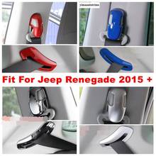 Hebilla de bloqueo del cinturón de seguridad, Base de captura, Pedestal, marco de decoración, Jeep Renegade cubierta embellecedora para 2015-2020, Kit de reajuste Interior 2024 - compra barato