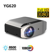 Оригинальный Full HD проектор 1080p YG620, светодиодный проектор 1920x1080P, 3D видео, YG621 Беспроводной Wi-Fi, мультимедийный проектор для домашнего кинотеатра 2z 2024 - купить недорого