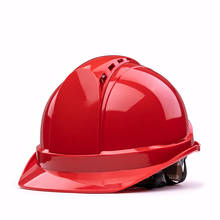 Capacete de segurança de alta qualidade, chapéu duro, boné de proteção, alta resistência, abs, respirável, construção, capacetes elétricos 2024 - compre barato