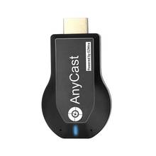 ТВ-приемник Anycast M2 Plus, HDMI-совместимый, 1080P, Wi-Fi, экран для IOS, Android, Miracast, Airplay, 128 м 2024 - купить недорого