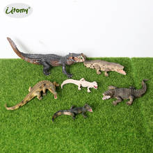 Simulation Plastic Wild Savage Sarcosuchus,caiman,Boar Croc,Crocodile  Action Figures Educational Collection Toys For Kids 2024 - buy cheap